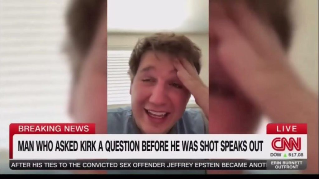 Here’s the Guy who was ASKING Charlie Kirk a QUESTION when Charlie got SH0T