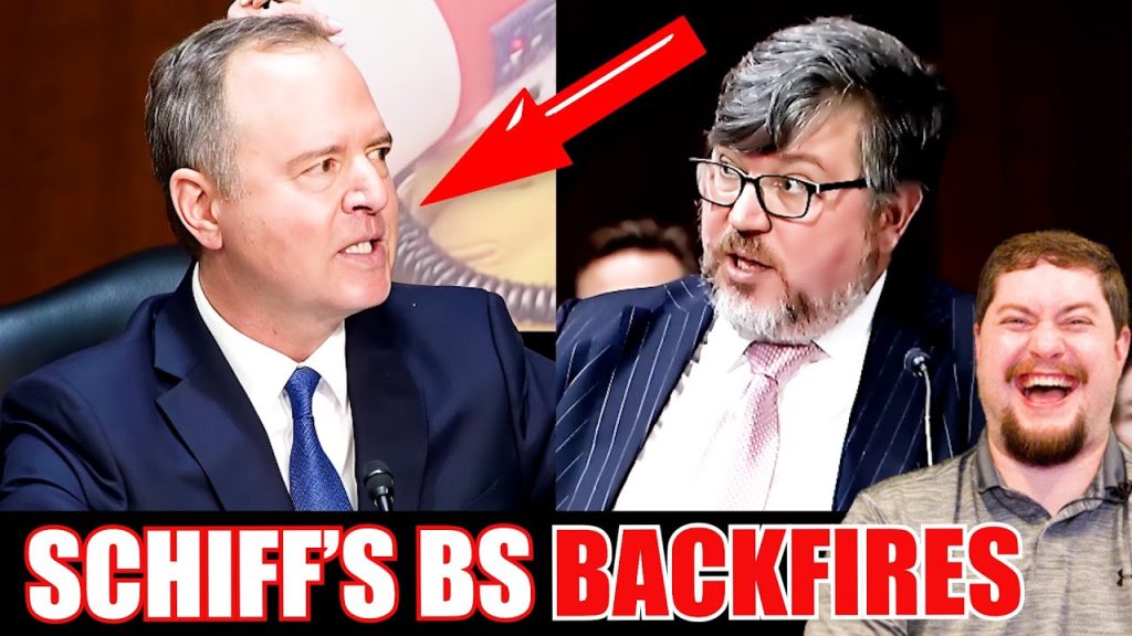 Adam Schiff throws a HISSY FIT when Trump nominees REFUSE to play his silly games