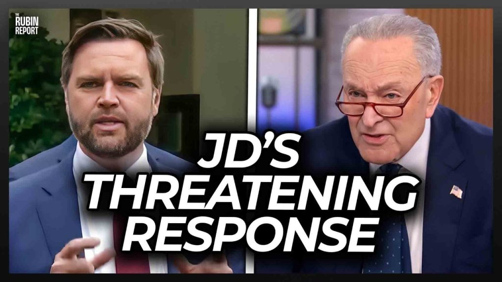 Chuck Schumer Humiliated as JD Vance Responds to His Threat