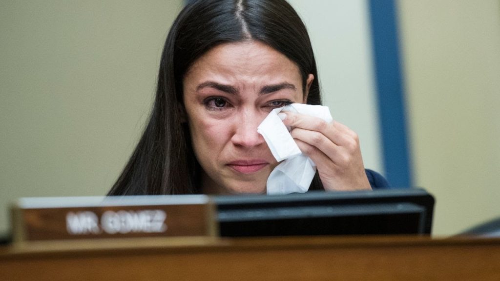 ‘I’m Crying’ – AOC Has Emotional Breakdown On Live TV