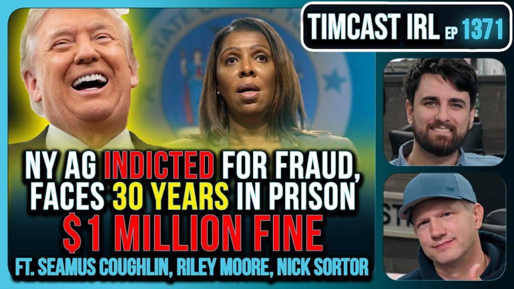 NY AG Indicted For FRAUD, Faces 30 Years In Prison,  MILLION FINE
