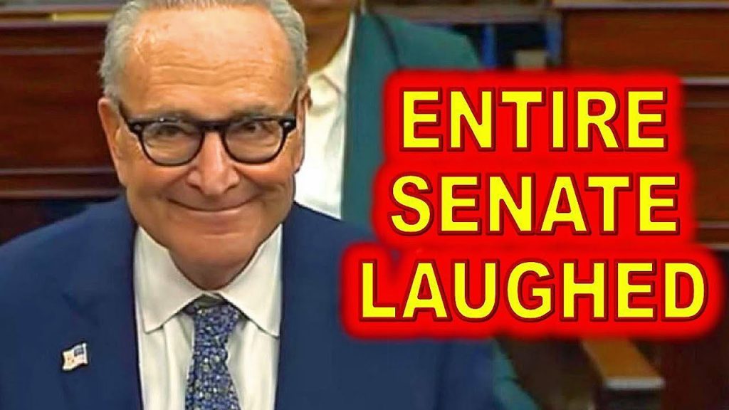 Chuck Schumer Got LAUGHED off the SENATE Floor for DUMB Comment…..