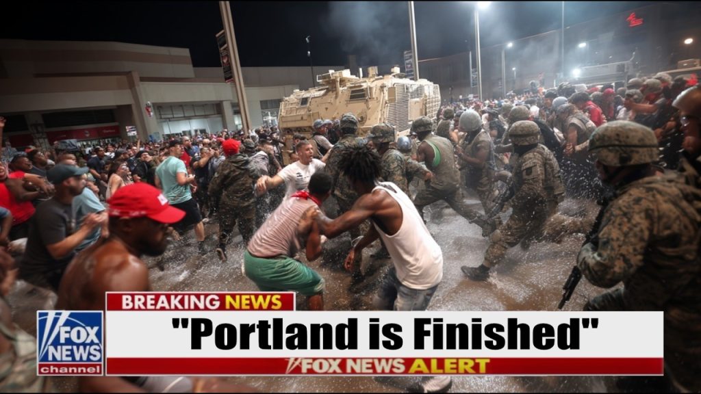 Illegals SEIZE Portland Jail… Mayor PANICS as Trump Unleashes “NO MERCY” MARINES