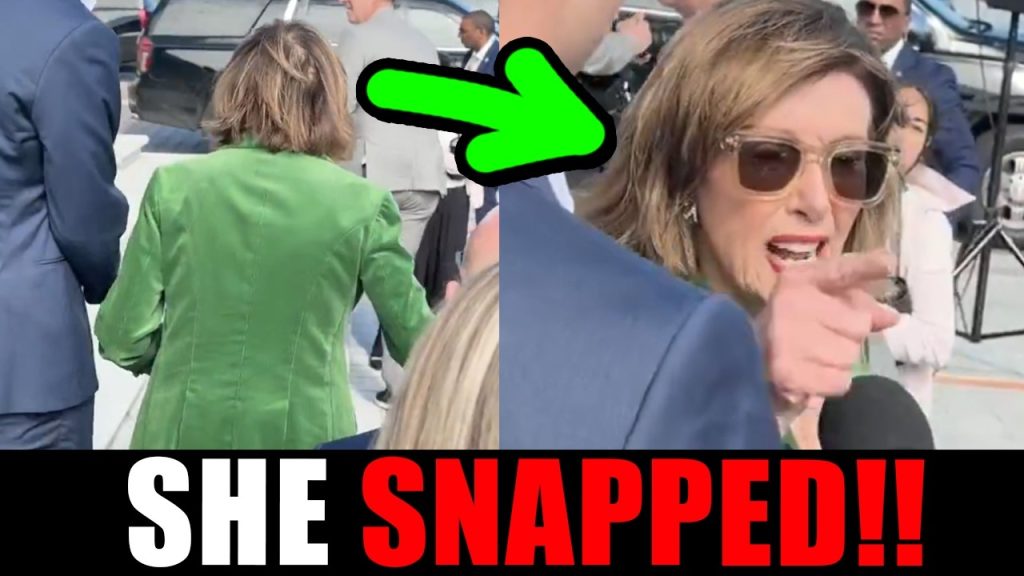 Nancy Pelosi SNAPS as her J6 involvement comes back to HAUNT HER!!!!!!