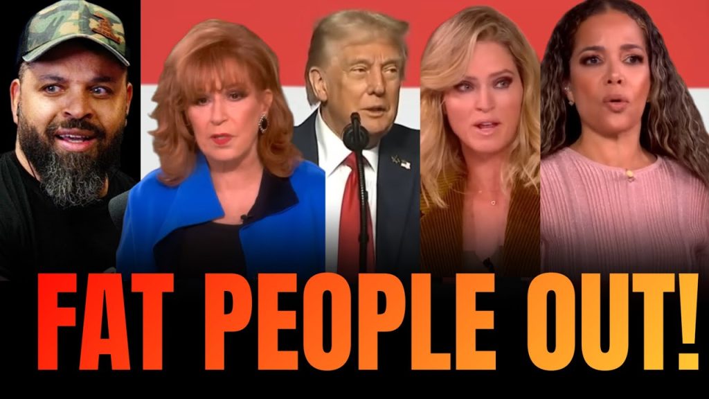 The View Loses It After Trumps KICKS Fat People Out the Military