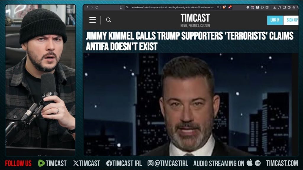 Jimmy Kimmel Says Trump Supporters Are TERRORISTS, Says Antifa Does NOT Exist