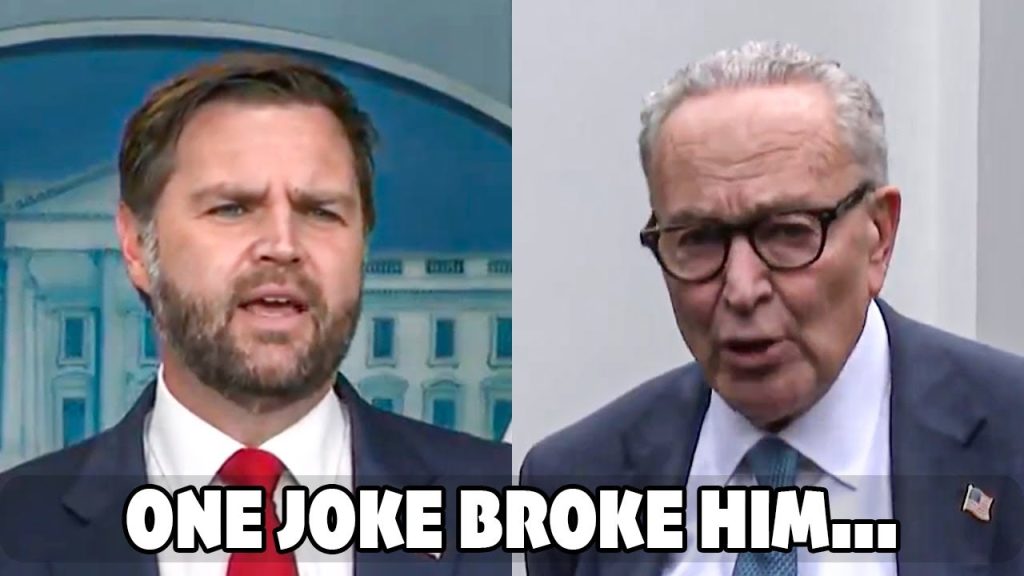 JD Vance Just BROKE Chuck Schumer With One Hilarious Joke JD Vance Just BROKE Chuck Schumer With One Hilarious Joke