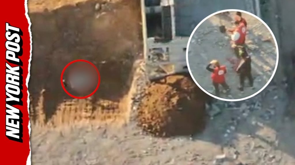 Hamas Caught ‘Staging’ Hostage Body Recovery, IDF Releases Drone Footage