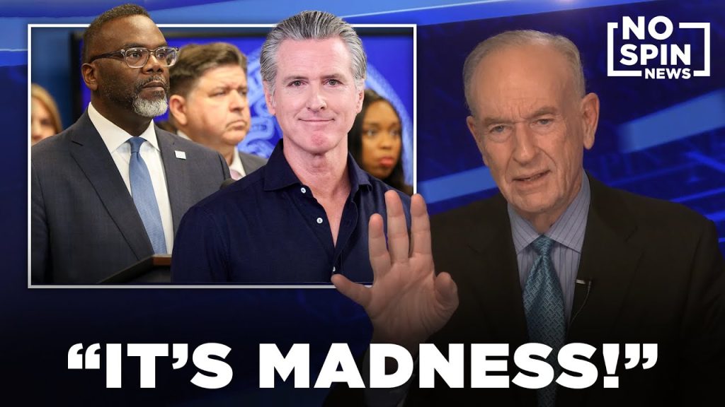 IT’S MADNESS! – Bill O’Reilly on Brandon Johnson and Gavin Newsom’s Far -Left Takes