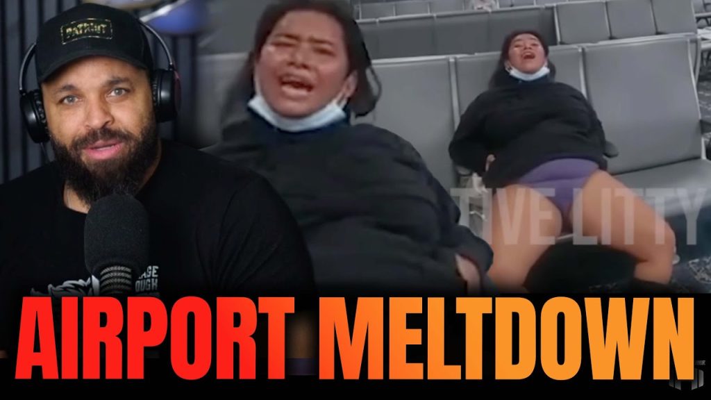 Woman Does The Unthinkable at Airport Spirit Airlines Chaos