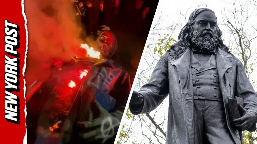 Trump Brings Back Confederate Statue Toppled During 2020 BLM Movement