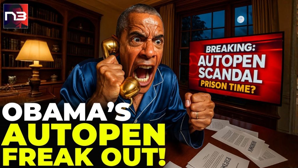 Revealed: Obama’s F-BOMB Phone Call About Autopen – They KNOW Prison Is Coming