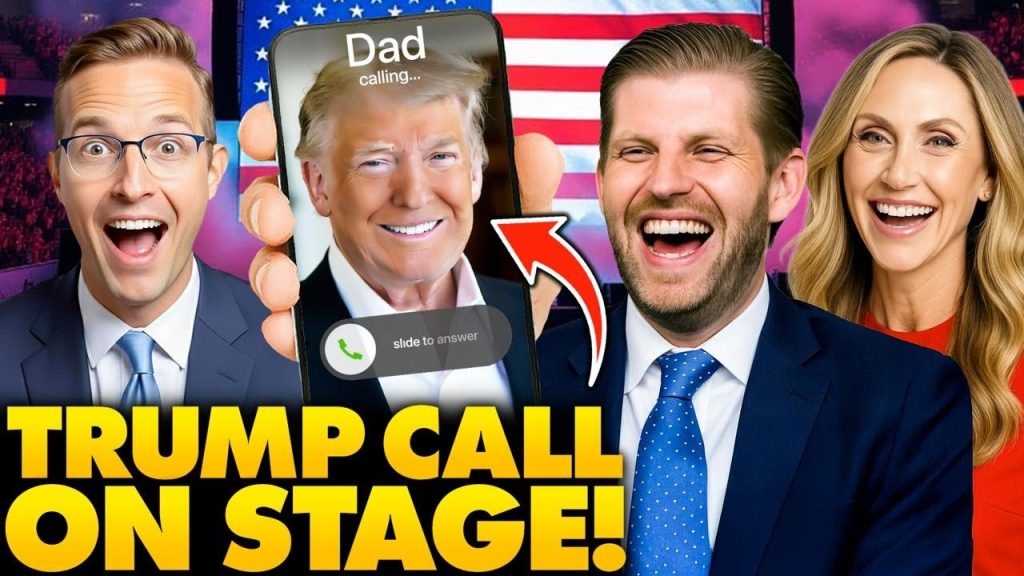 President Trump STUNS TPUSA Crowd With Surprise On-Stage Phone Call Honoring Charlie Kirk | POWERFUL