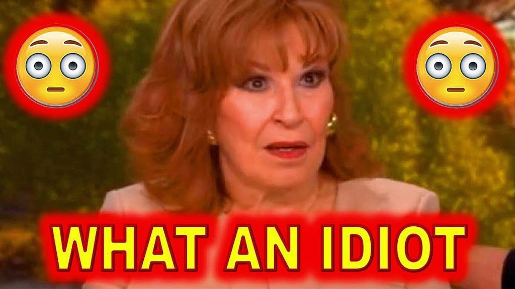 Joy Behar’s DUMB Joke Immediately BACKFIRES on Her Yesterday on The View…..
