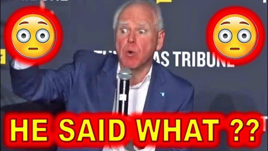 Meanwhile in Texas, Tim Walz INSULTS Kamala Harris at Tribune Festival…..