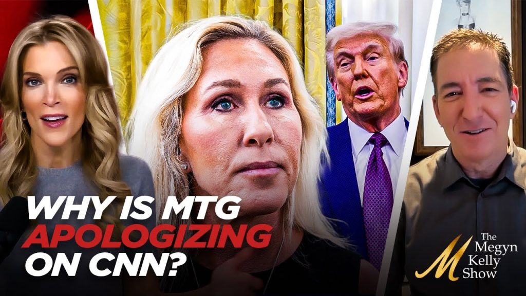 Why is Marjorie Taylor Greene Feuding with Trump and APOLOGIZING on CNN, with Glenn Greenwald