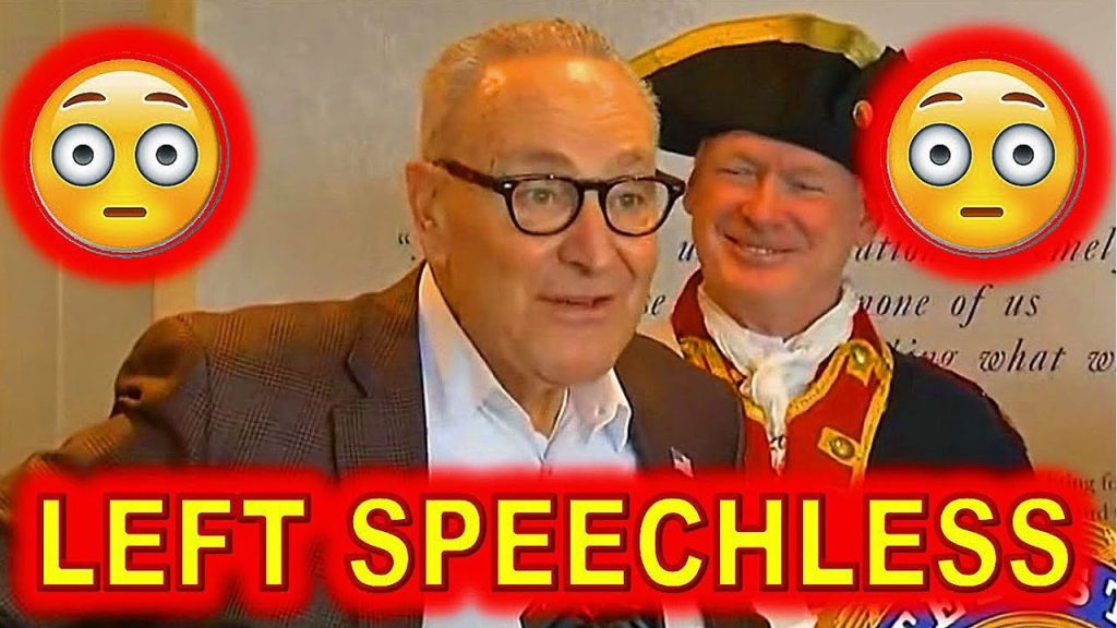 Chuck Schumer BLINDSIDED by QUESTION and Left SPEECHLESS Yesterday…..