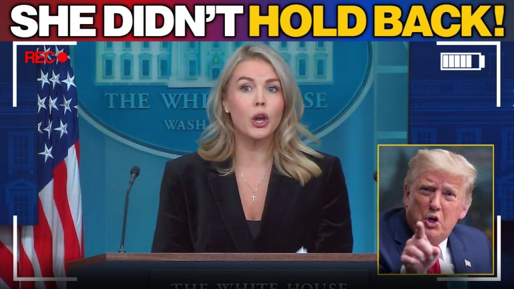 Listen to Press ERUPT When Karoline Leavitt Confirms THIS About Trump