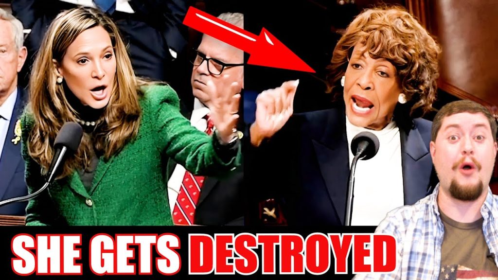 All Hell breaks loose when MAGA Latina CALLS OUT Maxine Waters right to her face All Hell breaks loose when MAGA Latina CALLS OUT Maxine Waters right to her face