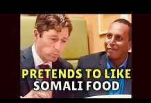 Minneapolis Mayor Jacob Frey tries to FAKE liking Somali food