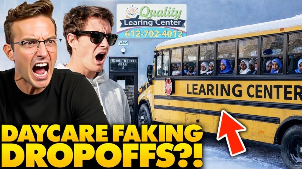 Somali Fraudsters PANIC! Truck In Fake Kids to Their Fake Daycares, Parents PAID Kickbacks on Video…