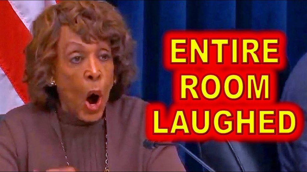 Maxine Watters Gets MOCKED with LAUGHTER at Committee Event…..