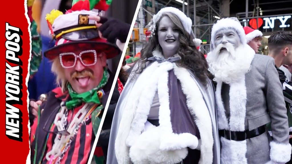 You’ve Never Seen This Many Santas Partying in One Place