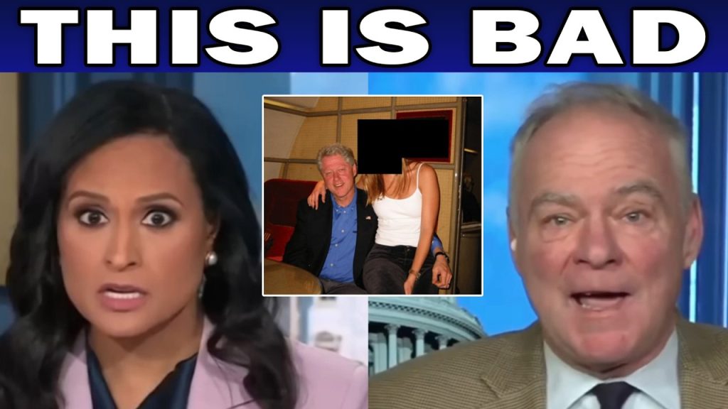 Democrat Senator FORCED to Address Bill Clinton’s Epstein Photos