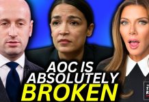 AOC Breaks Down CRYING Over Stephen Miller on House Floor