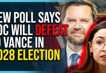 New Poll Says AOC Will DEFEAT JD Vance In 2028 Election, Debate Erupts