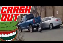 Liberal Crashes His Truck While Flipping off his Trump Supporting Neighbor