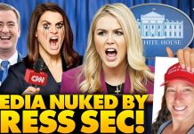 Karoline Leavitt Pulls Out Big Ashli Babbit BOMBSHELL In Briefing, Holds Up Physical Evidence of Lie