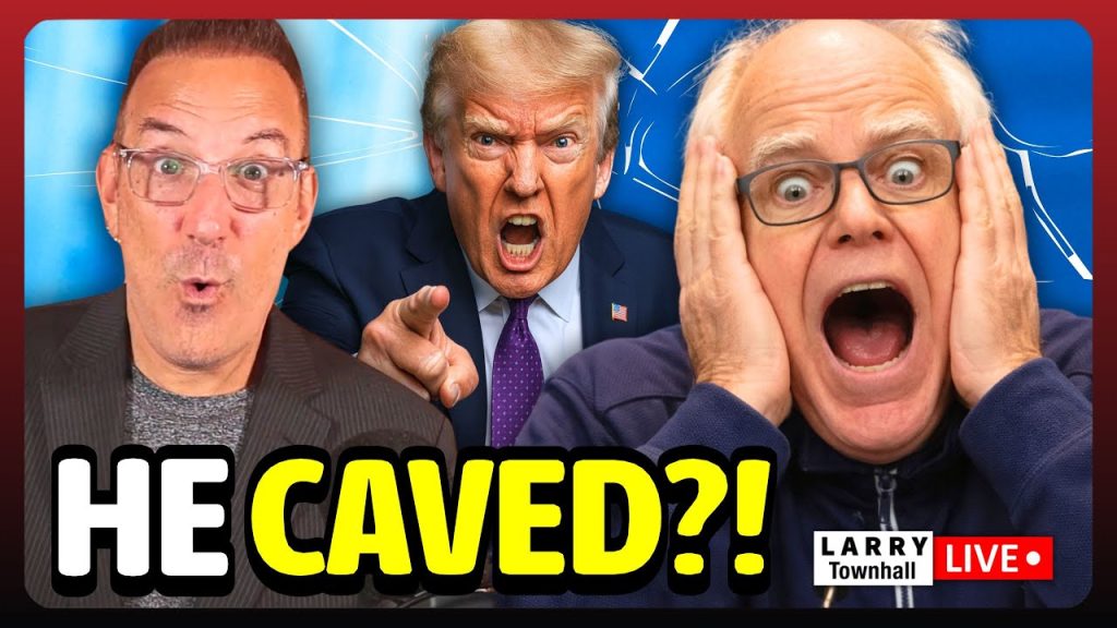 BREAKING: Tim Walz BENDS THE KNEE To Trump?! Radical Protestor Network INFILTRATED!