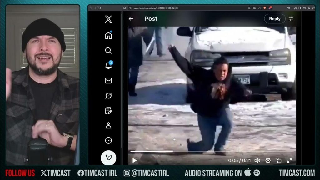 SHE BLEW HER HAND OFF