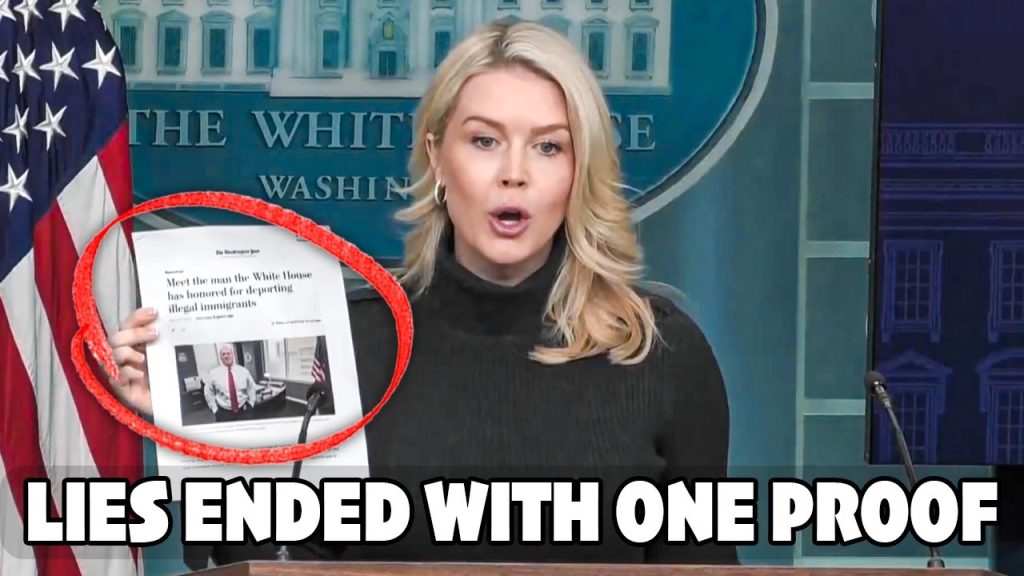 Karoline Leavitt EXPOSES All Media Lies With One Brutal Line