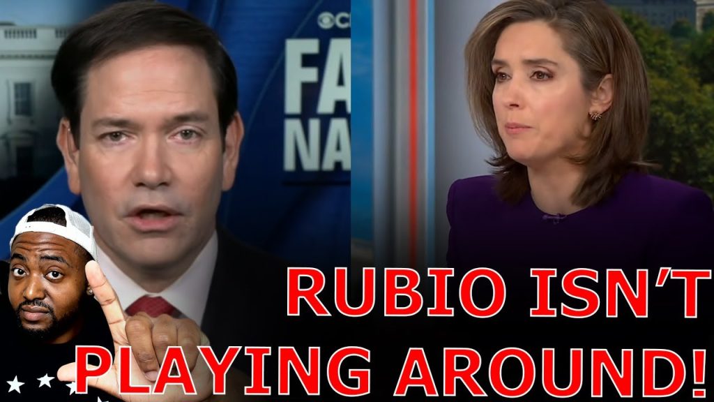 Marco Rubio SCHOOLS CONFUSED CBS Anchor Confronting Him With Stupid Questions On Maduro Arrest!