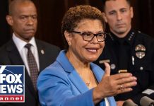 LA mayor Karen Bass RIPPED for criticizing Hispanic border patrol agents
