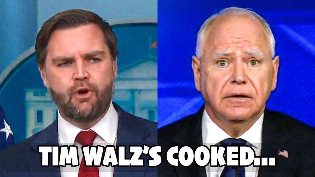 JD Vance SENDS A Brutal Message To Tim Walz Right From The Stage