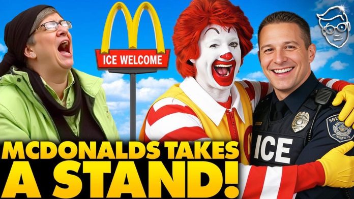 McDonald’s BANS ICE Agents From Restaurant | Millions in MAGA Call For BOYCOTT! Then McDonalds Say…