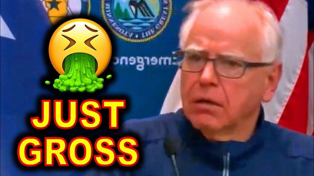 The “REAL” Tim Walz the MEDIA Didn’t SHOW You at ICE Presser…..