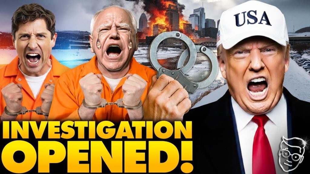 Trump DOJ Investigating Tim Walz, Minneapolis Mayor for ‘CONSPIRACY’ Against ICE | ‘Handcuffs…’