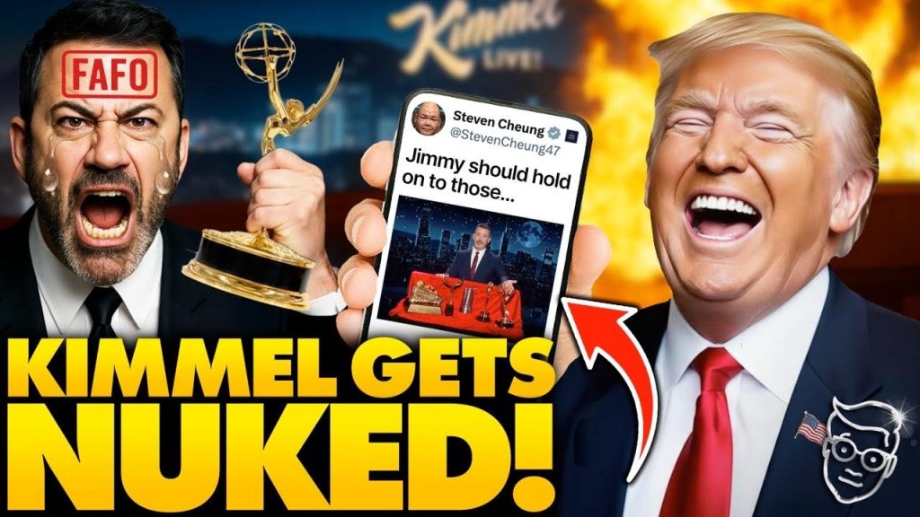 White House Publicly TORCHES Jimmy Kimmel After He Offers Trump His Hollywood Awards to Stop ICE…