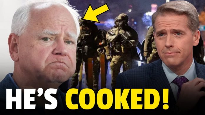 Tim Walz GETS BRUTAL REALITY CHECK As Scott Jennings EXPOSES Illegal Actions TOWARDS ICE