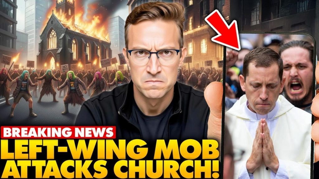 Christians ATTACKED! Church STORMED By Left-Wing Muslim Mob in Minnesota | Attack Led By CNN Anchor