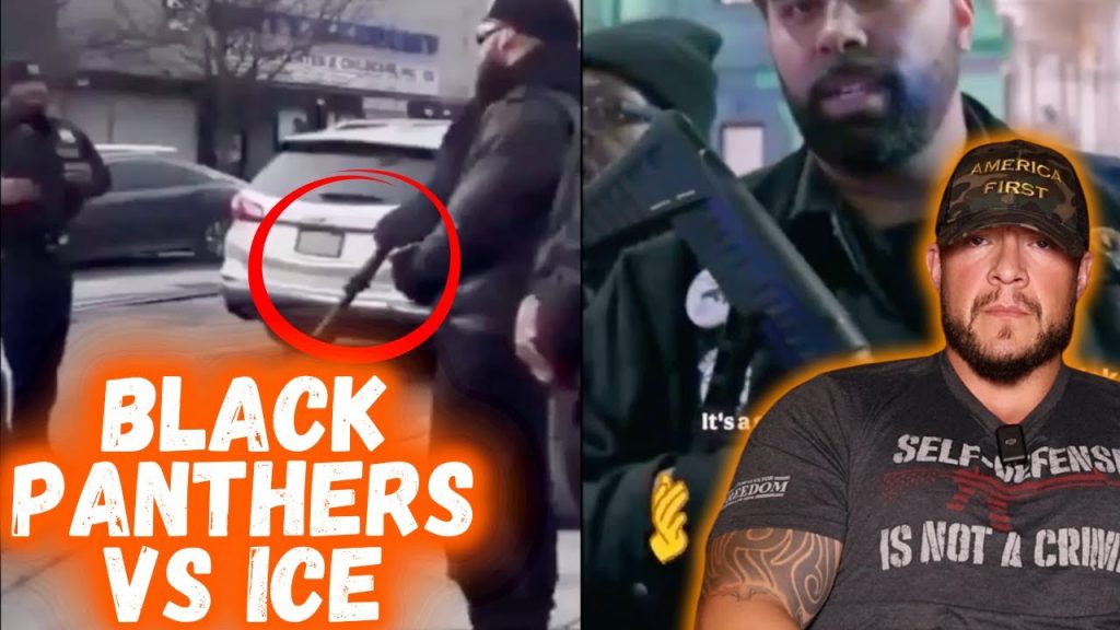 Armed Black Panthers Take On Ice Agents…
