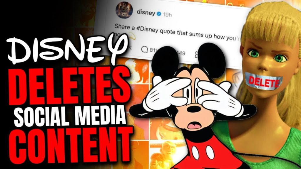WOKE HIJACKING! Disney DELETES Social Media Content After Threads and Instagram Post Goes OFF RAILS!