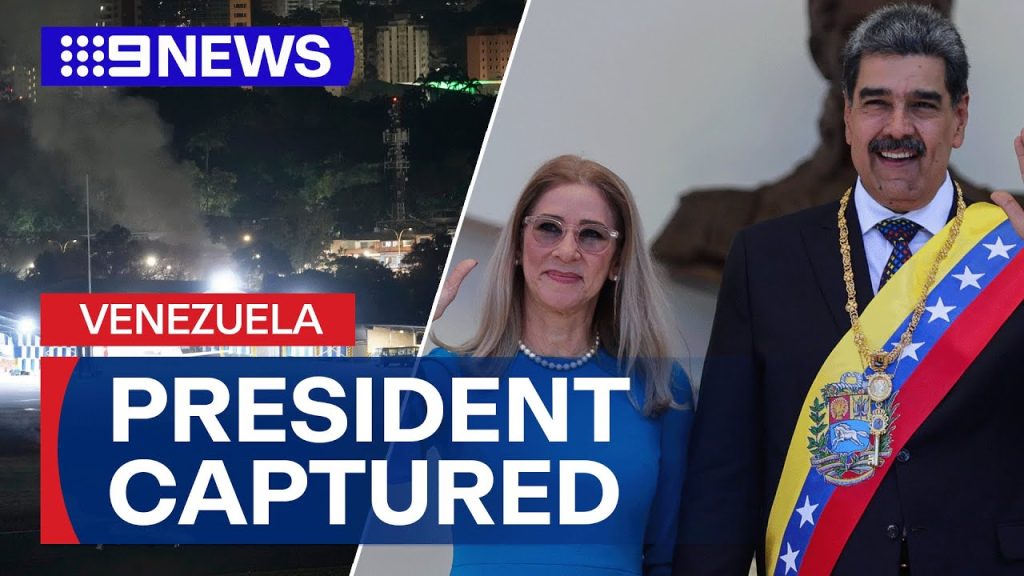 Trump says Venezuela’s president and wife have been captured