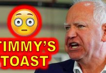 Tim Walz Got HECKLED by ANTI-ICE Protestors LAST Night…..