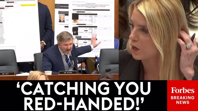 BREAKING NEWS: Massie And Bondi Have Shocking Fight As He Accuses Her Of Epstein Files 'Cover-Up'