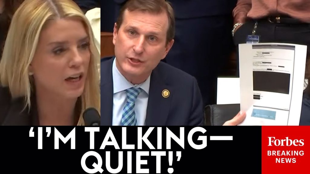 BREAKING NEWS: Goldman Has Explosive Fight With Bondi As He Brings Out Email From Epstein To Maxwell